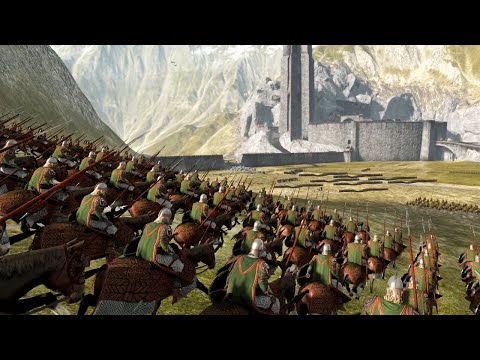 Reinforcements Arrive At Helm's Deep! - Battle of Hornburg - Lord of the Rings Battle