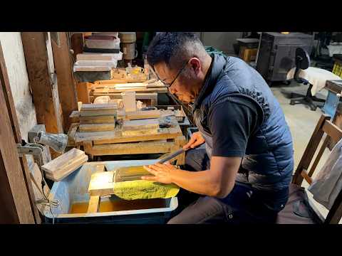 The AMAZING TOOLS of a Japanese Master Knife Sharpener