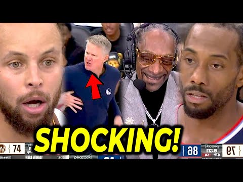 SHOCKING GAME! Naiyak si Steph Curry sa ending, nagwala si Steve Kerr| Snoop Dogg ang Announcer!