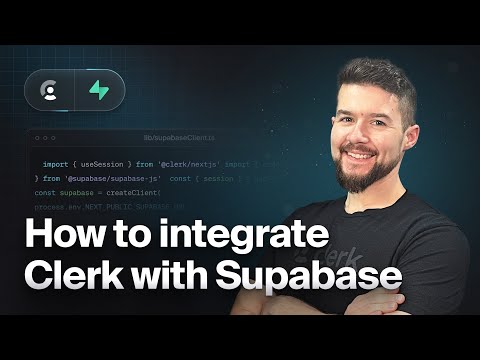 How Clerk integrates with Supabase