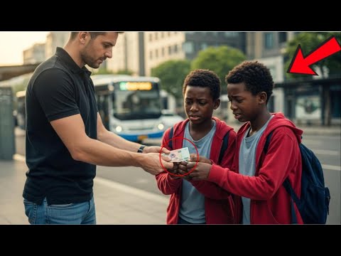 Un padre sin nada que ofrecer a sus dos hijos… lo que ocurrió después sorprendió a todos.