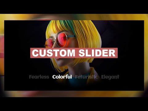 Create a STUNNING Custom Slider with Elementor Slides Widget | Tips and Tricks