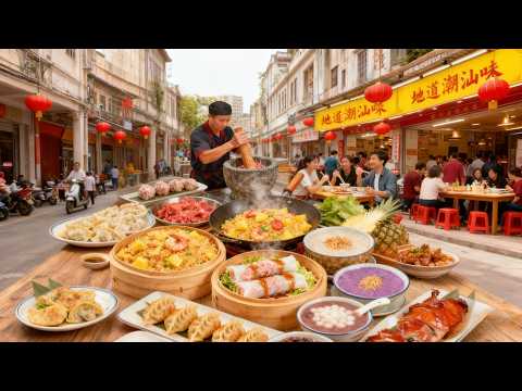 An Ultimate Jieyang Street Food Tour | 15 Must-Try Dishes in Chaoshan, China!
