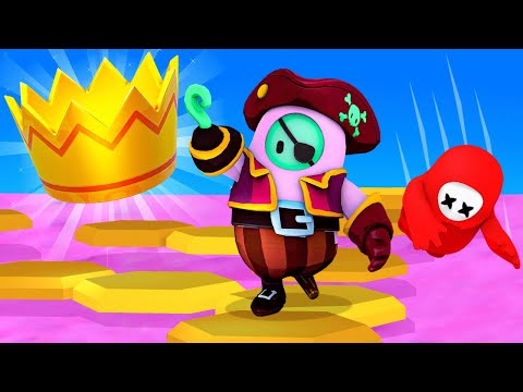 GRIEFING NOOBS To WIN (FALL GUYS)