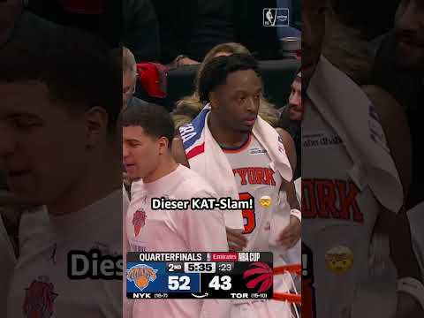 Karl-Anthony Towns schickt Jakob Poeltl schlafen!