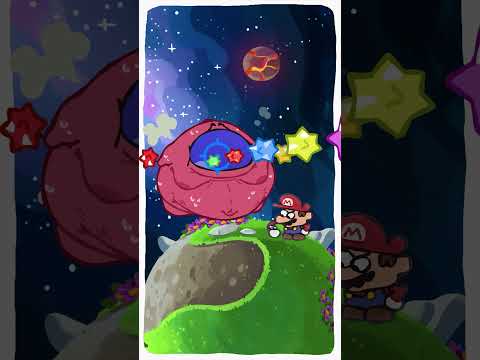 Mini "Super Mario Galaxy" Recap Cartoon #shorts