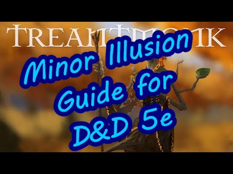 Minor Illusion Guide for D&D 5e