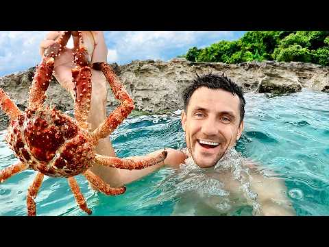 Catching Large Crabs by Hand. In Search of an Uninhabited Island