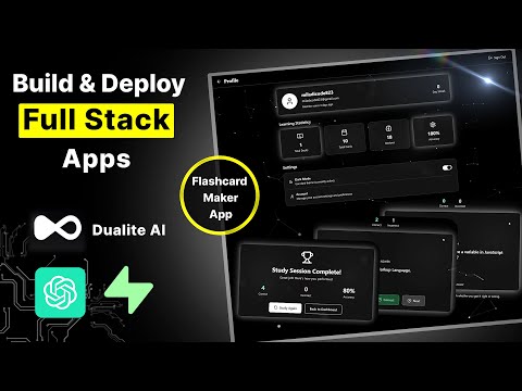 Build & Deploy a Full-Stack App with AI | Dualite + Supabase Tutorial