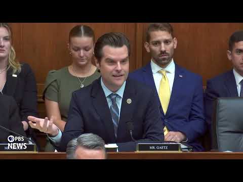 WATCH: Rep. Gaetz questions FBI Director Wray about Biden's fitness for office