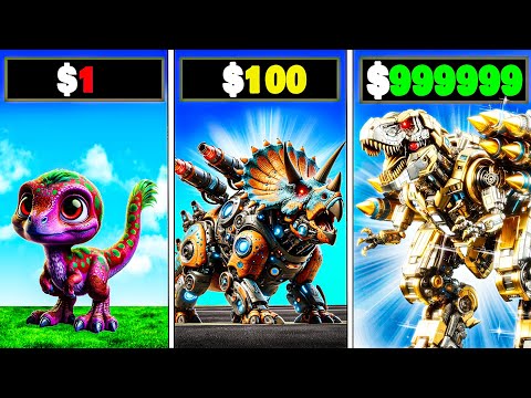 $1 to $1,000,000 MECHA Dinosaur in GTA 5