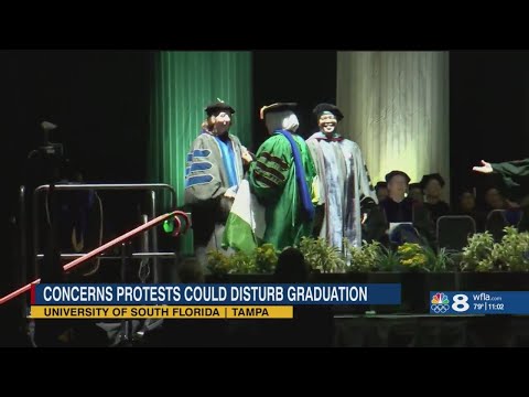 Concerns protests could disturb USF graduation