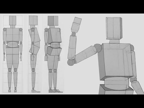 Drawing The Mannequin 1 - Introduction & Proportions