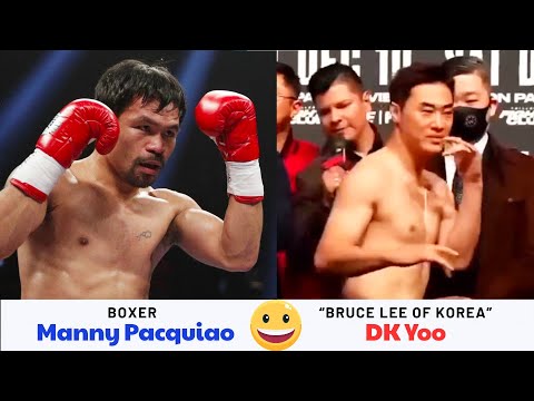 DK Yoo Vs Manny Pacquiao The Bruce Lee Of Korea Takes On Boxings Tiger #dkyoo #mannypacquiao