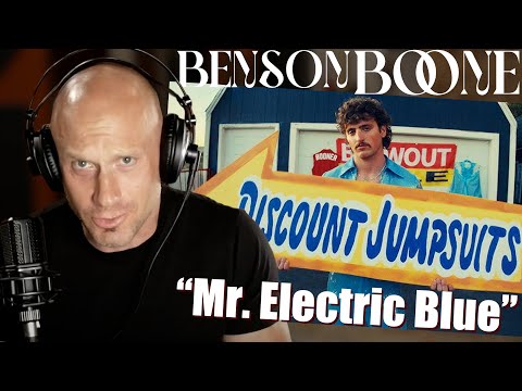 Benson Boone is a true PRO?! Reaction & Analysis of "Mr. Electric Blue"