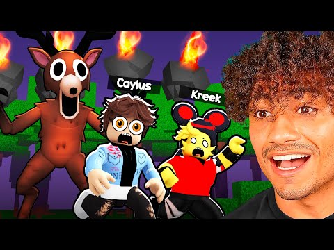 We Made The SAFEST BASE On 99 Nights In The Forest..