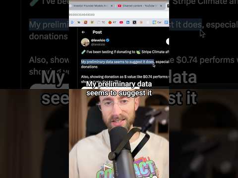 What if the best way to make more money was to donate more money?