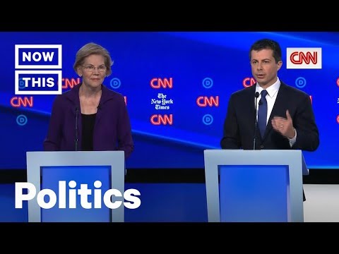 Pete Buttigieg and Elizabeth Warren Get Heated at Dem Debate on Medicare for All | NowThis