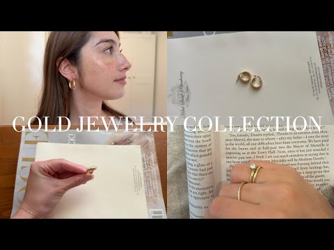 My gold jewelry collection - Mejuri, Alliciante, vintage