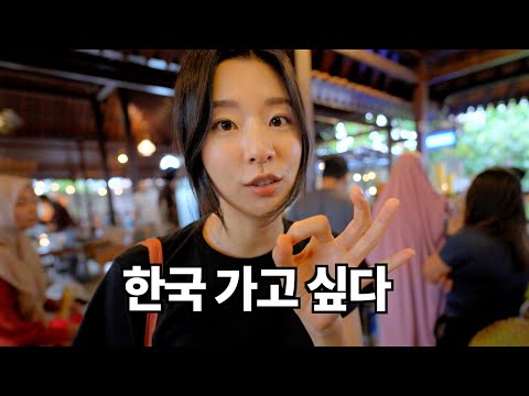 비만 오는 인도네시아에서 한국을 그리워하는 30대 부부