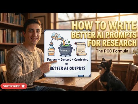 How to Write Better AI Prompts for Research | The PCC Formula
