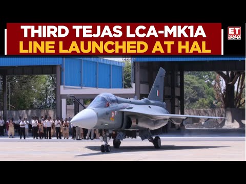 HAL Inaugurates Third Tejas LCA-Mk1A Production Line; Chairman Details Features & Upgrades | ET Now