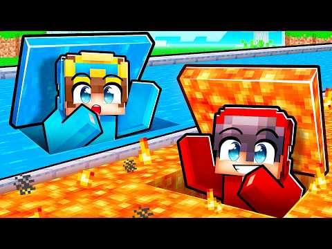 I Built 5 Secret Rooms in ONE COLOR!