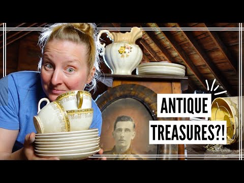 A Century of Antiques in my Spooky Attic: Trash or Treasure? (ep.3)