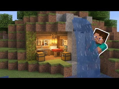 I built a secret house in Minecraft 🤯🤯#zh gamer#secret house#minecraft#subscribemychannel 