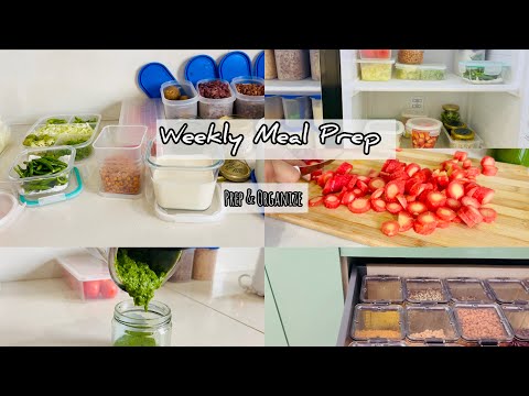 Easy Indian Meal Prep |Only Prep & Fridge Restock 