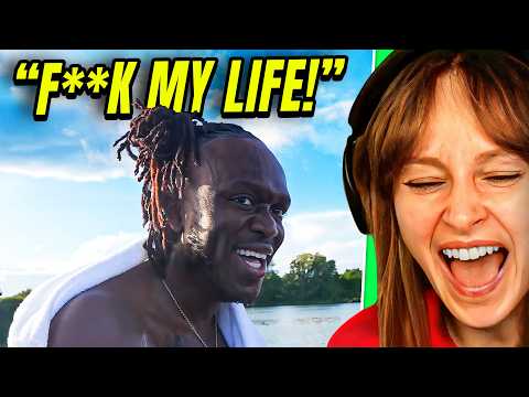 Freya Reacts to SIDEMEN SURVIVE ON A RAFT FOR 24 HOURS