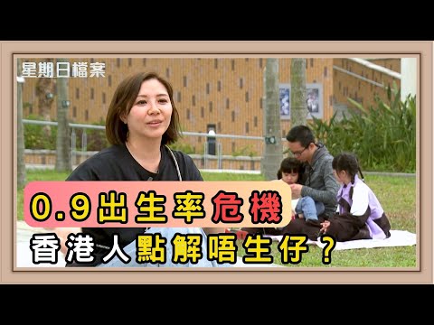 香港出生率跌至新低！無孩夫婦成主流？ ｜新聞 | 時事 | 資訊節目 | 星期日檔案｜Sunday Report
