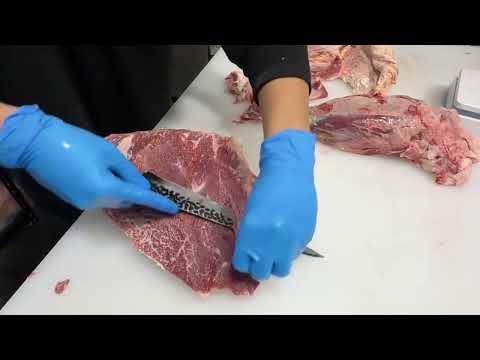 美崎牛経産牛シンタマ（モモ）トリミング‼️