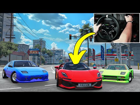 Drag Racing, but the CARS are RANDOMIZED! - BeamNG