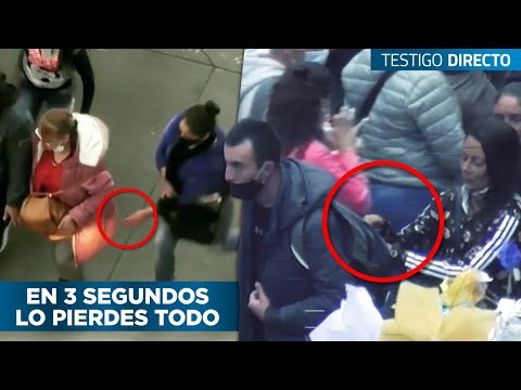Los Cosquilleros De Bogotá: Así Actúan Y En Menos De 3 Segundos Lo Pierdes Todo - Testigo Directo