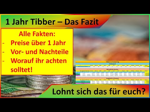 1 Jahr Tibber - Tibber vs Festtarif - Wir ziehen Bilanz - Die Preise, kann sich das wirklich lohnen?