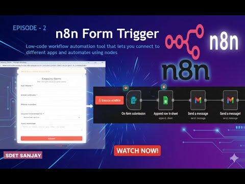 Automate Contact Forms with n8n | Save Hours + Never Miss a Lead       #n8n #automationtesting