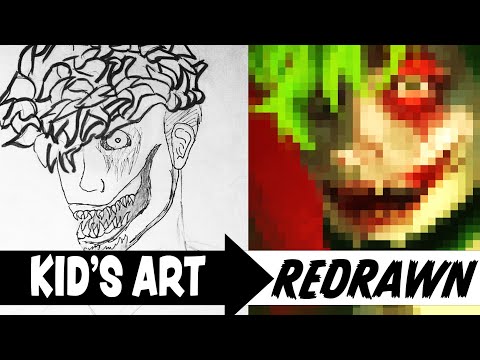 when PRO ARTISTS remake your Childhood Art...