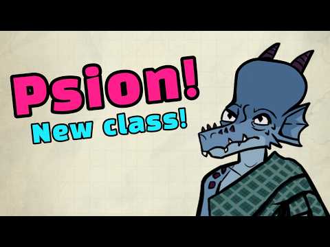 New D&D class! The Psion! - UA Review