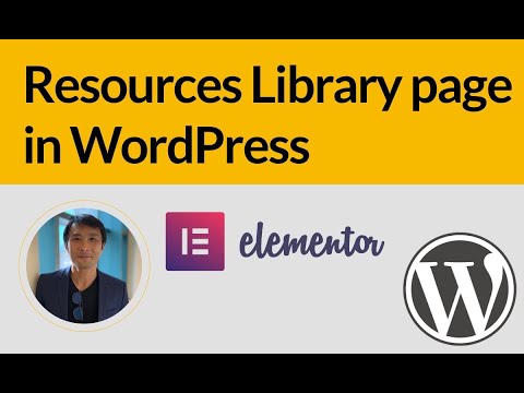 How to improve your resources & library page in WordPress