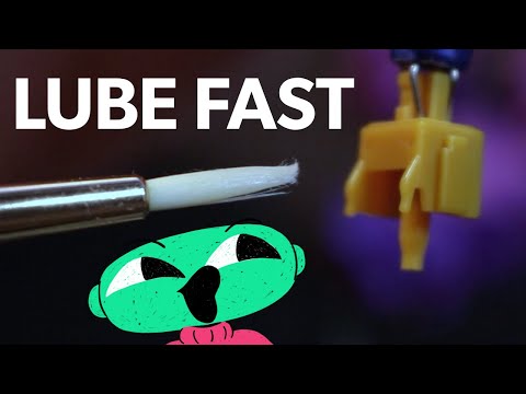 How to Lube Keyboard Switches SUPER FAST - 2022