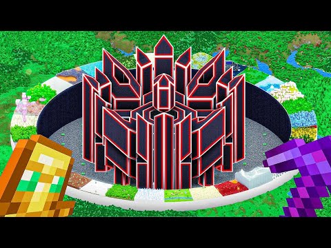 Я построил САМУЮ БОЛЬШУЮ БАЗУ в Майнкрафте!