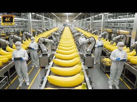 Inside a Banana Chips Food Factory: From Fresh Bananas to Crispy Snack Packs (Full Process)