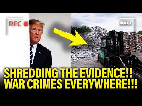 Trump STARTS SHREDDING DOCS as TERM IS COLLAPSING !!