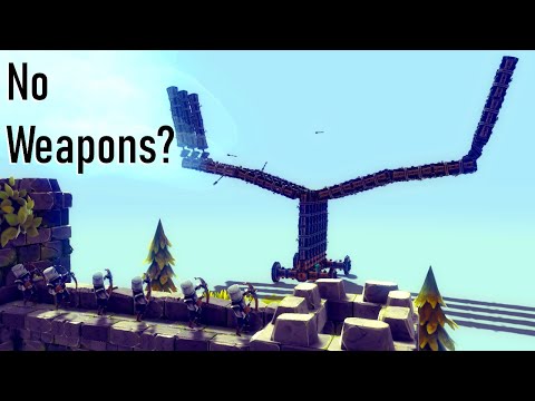 Can You Beat Besiege Without WEAPONS?
