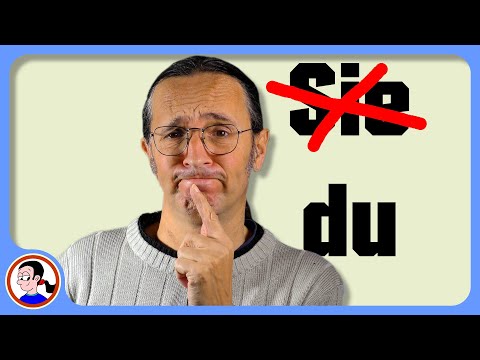 The German "you" is changing!