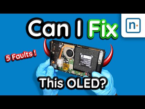 Trying to Fix a Switch OLED From Hell