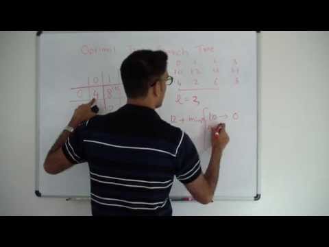 Optimal Binary Search Tree