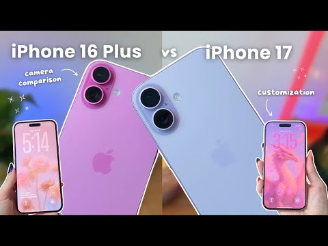 iPhone 17 vs iPhone 16 Plus 🕊️ real-life comparison ✨ camera, gaming, & speed | worth the upgrade?