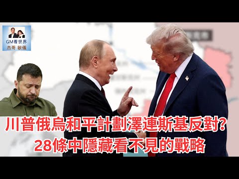 1123 川普俄烏和平計劃澤連斯基反對？28條中隱藏看不見的戰略